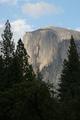 Half Dome von der Seite