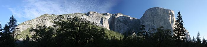 Die Westseite des El Capitan