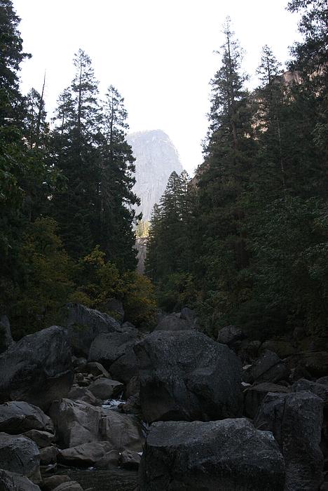 Eindrücke der Kraft des Merced River