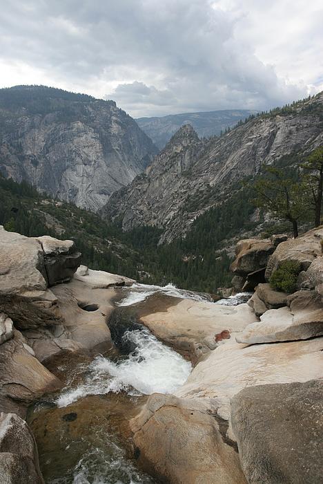 Zurück am Nevada Fall