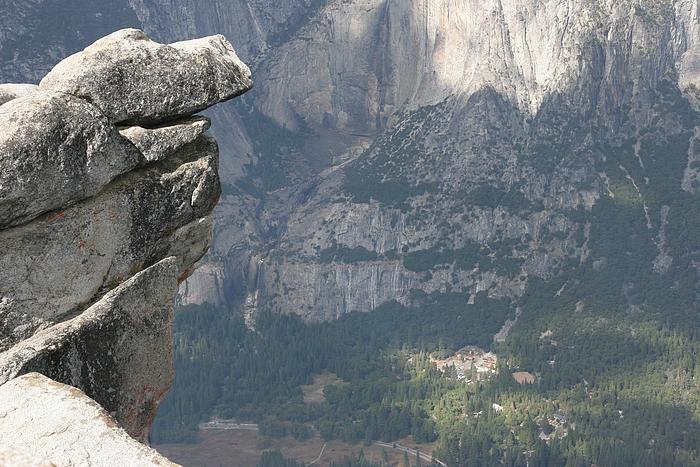 Überhang am Glacier Point