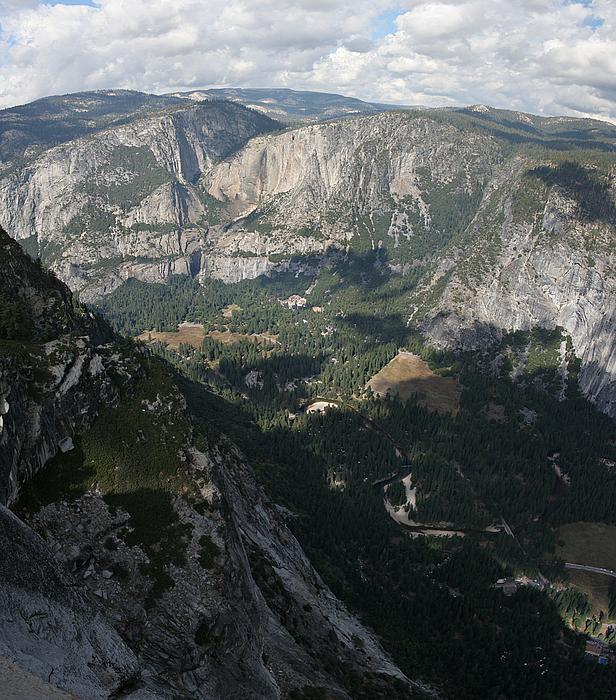 Blick in Richtung Yosemite Falls