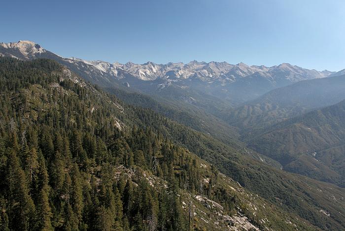 Blick auf den Great Western Divide